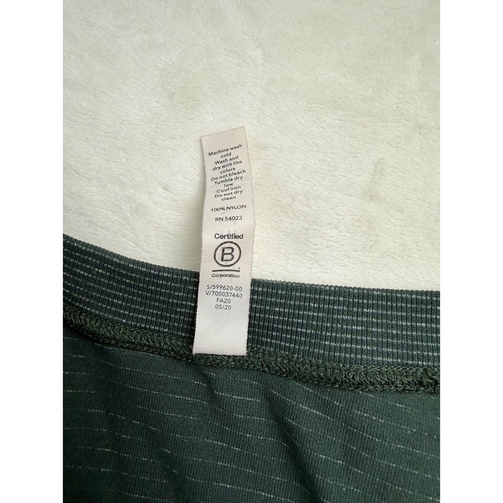 Athleta Momentum Tank Top Womens XL Green Heathered Racerback Seamless Running - Picture 3 of 8